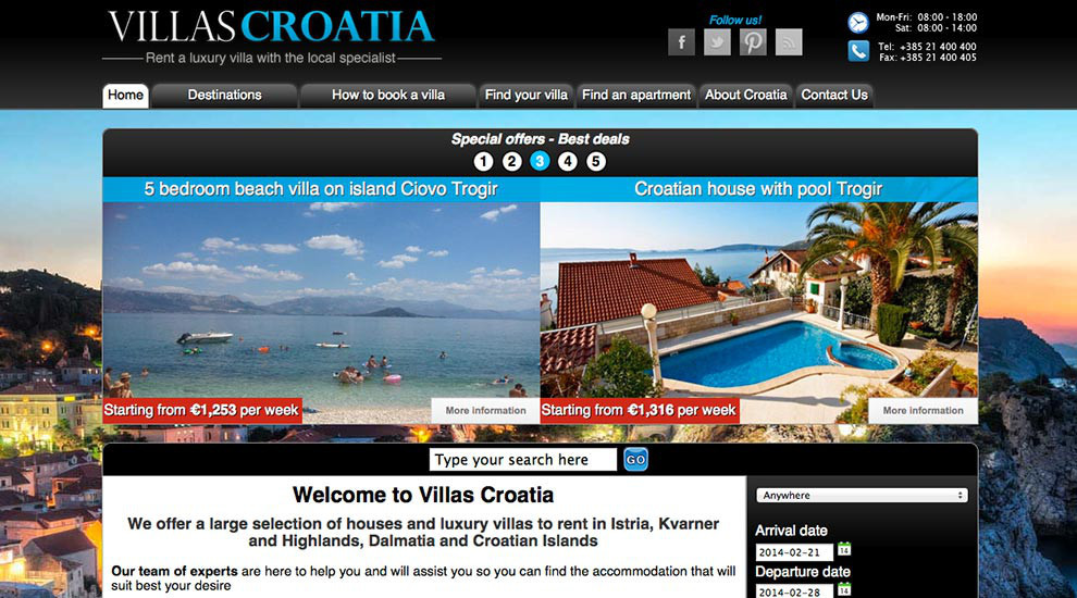 Villas Croatia